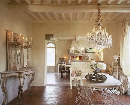 Stilul Provence cum să decorezi pereții