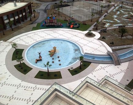 Construirea unei piscine pentru copii de la compania aquamaster eng