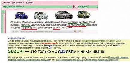 Сузукі »або« Судзукі »журнал - абс-авто