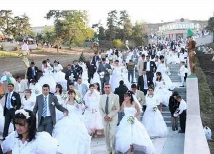 Весілля 700 пар в Арцах (нагірно-карабаської республіка) (12 фото) - allday - закачаєшся по