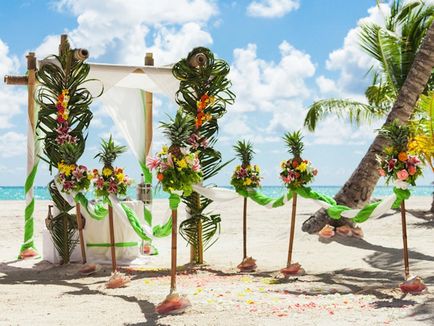 Весілля в гавайському стилі - все про свята