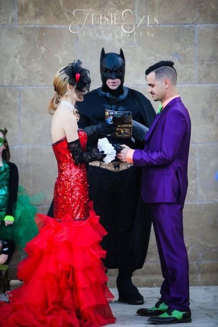 Nunta în stilul super-eroilor (13 poze)