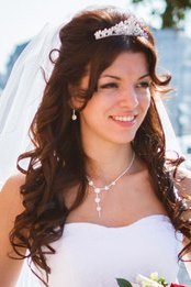 Весільні і вечірні зачіски на дому, недорого ціни 2017, фото весільних зачісок - ирина Бертранд