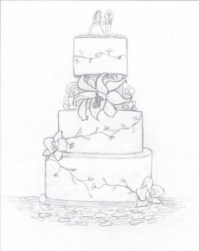 Esküvői torta szabályai szerint