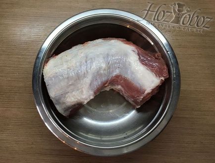 Carnea de porc coaptă în cuptor, hozoboz - știm despre toate produsele alimentare
