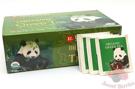 Sweet berries, органічний зелений чай, органічний білий чай uncle lee s tea
