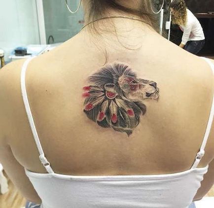 Tattoo oroszlán tetoválás értéke 40 fotók, vázlatok