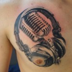 Tattoo foto microfon, valoare și miniaturi