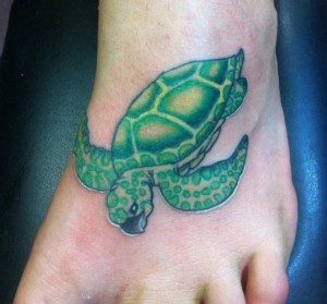 Tatuaj de țestoase (semnificație, schițe, fotografii), tattoofoturi
