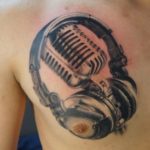 Valoarea tatuajului pentru microfon, schițe și stiluri de tatuaje performante