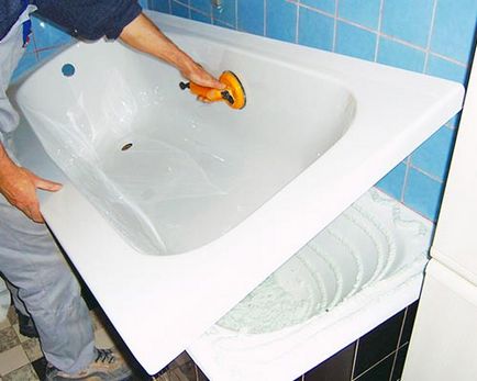 Технології відновлення старих чавунних ванн