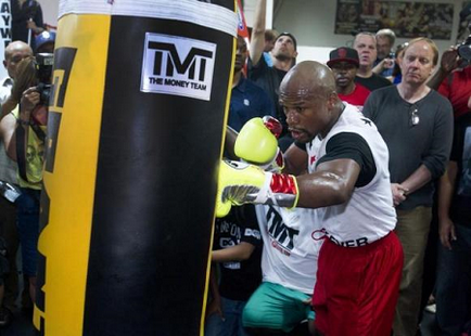 Trainingul Mayweather