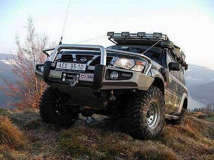 Тюнінг ніссан патрол, фото тюнінгу nissan patrol y61-y62, invader n40