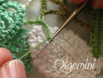 Lecții de tricotat dantelă irlandeză - plase tricotate, ace de tricotat și un ac - creativitatea mâinilor - catalog de articole -