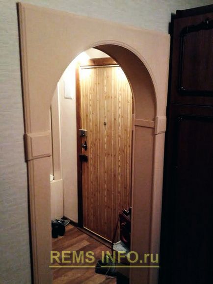 Установка арки в дверному отворі - доступно всім бажаючим