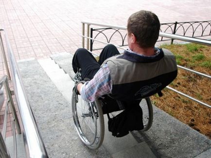 Setarea unei rampe pentru persoanele cu handicap