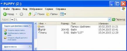 Instalarea lui puppyrus-a (pra) pe o unitate flash sau pe hdd