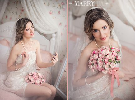 Reggel Bride szelíd reggel fotózást Helena (Helena reggel menyasszony) Reggel Bride szelíd reggel fotózást Helena