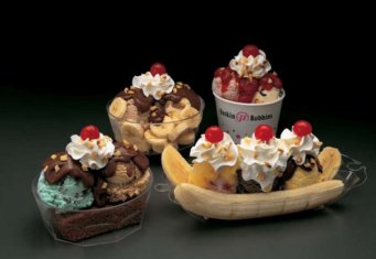 Aflați conținutul real de calorii al înghețatei - robbins baskin!