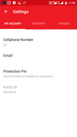 Изборът проверка андроид приложения стъпка в службите на Google Authenticator, лазурно