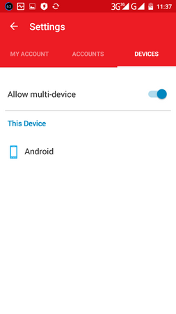 Alegeți aplicația Android pentru autentificarea în doi pași în autentificatorul google, azur