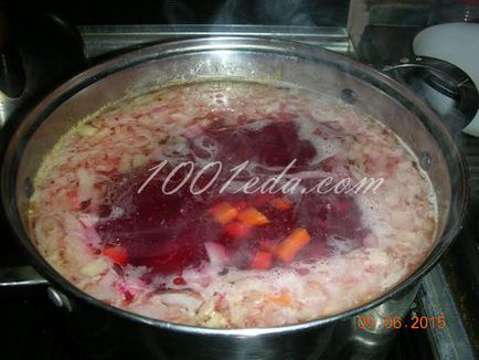 Borsch delicios fără prăjit - borsch din 1001 de mâncare