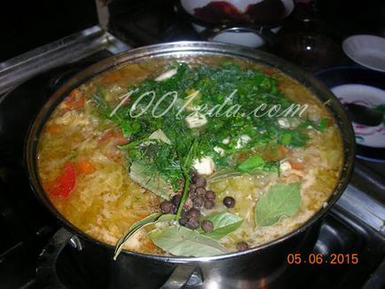 Borsch delicios fără prăjit - borsch din 1001 de mâncare