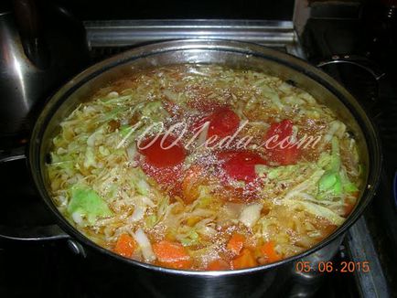 Borsch delicios fără prăjit - borsch din 1001 de mâncare