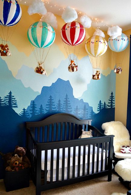 În lumea viselor de poveste 18 idei de decor colorat al unei camere pentru copii