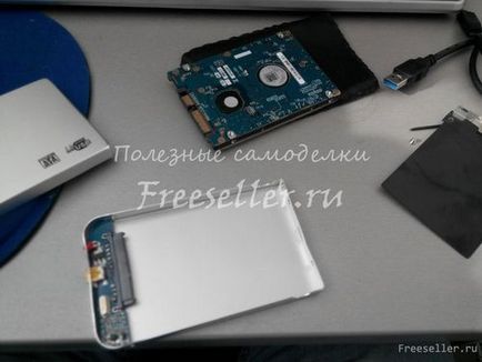 Hard disk extern cu propriile mâini - PC și tot ce este conectat - un catalog de articole - știri despre tehnologie,