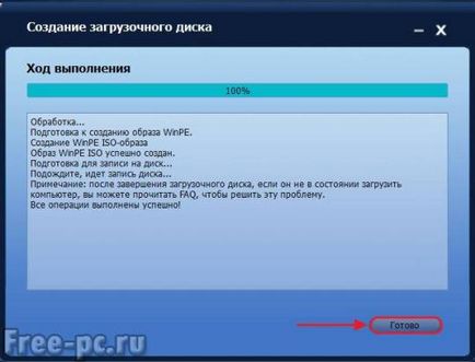 Restaurarea ferestrelor dintr-o copie de rezervă utilizând un rezervor aomei