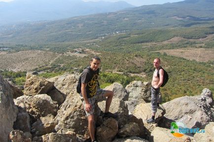 Climbing Demerdzhi - Munte în Crimeea fotografie și video