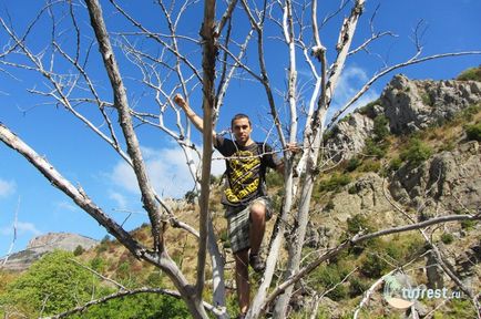 Climbing Demerdzhi - Munte în Crimeea fotografie și video