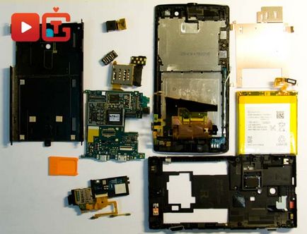 Autopsie sony xperia ion revizuire tehnică cu autopsie