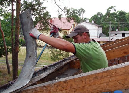 Заміна покрівлі на не новою даху 37 фотосекретов, сибірське домоволодіння