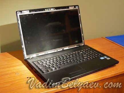 Înlocuirea matricei pe lenovo g570 - blogul lui Vadim Belyaev