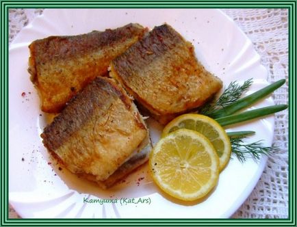 Fried whitefish 