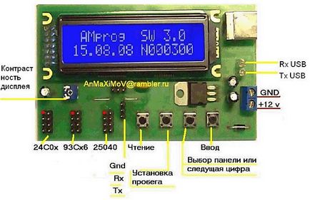 Amprog Odometer Corrector