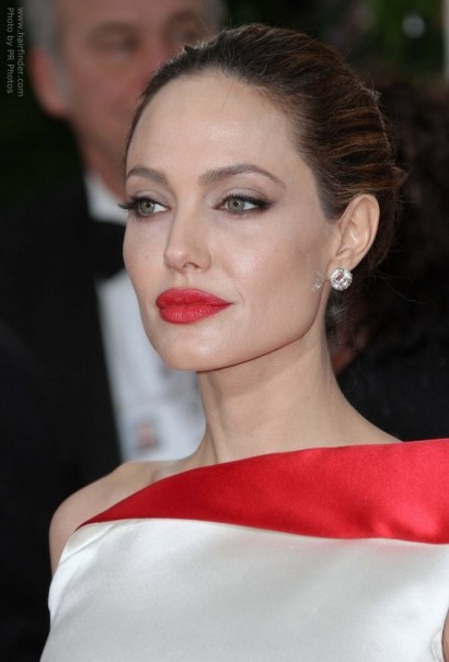 Angelina Jolie și coafura ei chic hairstyles recenzie de fotografie, coafuri foto și coafuri