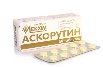 Ascorutinum amelyre használatra, ellenjavallatok és mellékhatások