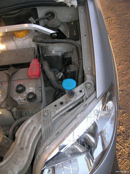 Instalația de xenon Aveo - repararea și reglarea Chevrolet