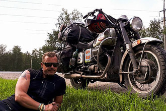 Biker din Țările de Jos a spus despre călătoria prin Rusia