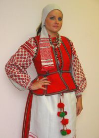 Белоукраінскій народний костюм