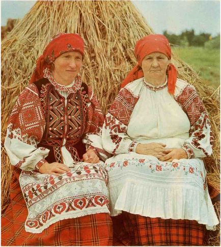 Costum popular din Belarus, gospodărie