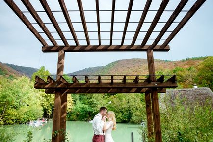 Nunta boemă pe lac în conacul Semigorye