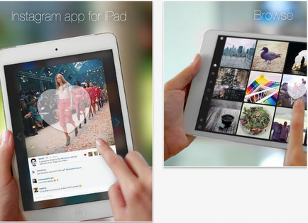 Clienți de servicii instagram excelente pentru ipad