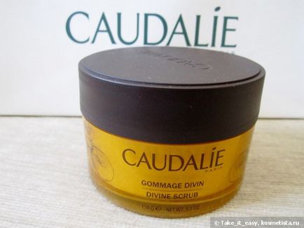 Божественний скраб для тіла caudalie divine scrub відгуки