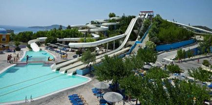 Care este parcul acvatic de pe insula Rhodos