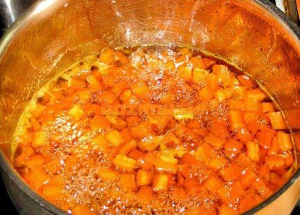 Kandírozott sárgarépa - fotó recept téli