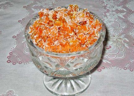 Цукати з моркви - фото рецепт приготування на зиму